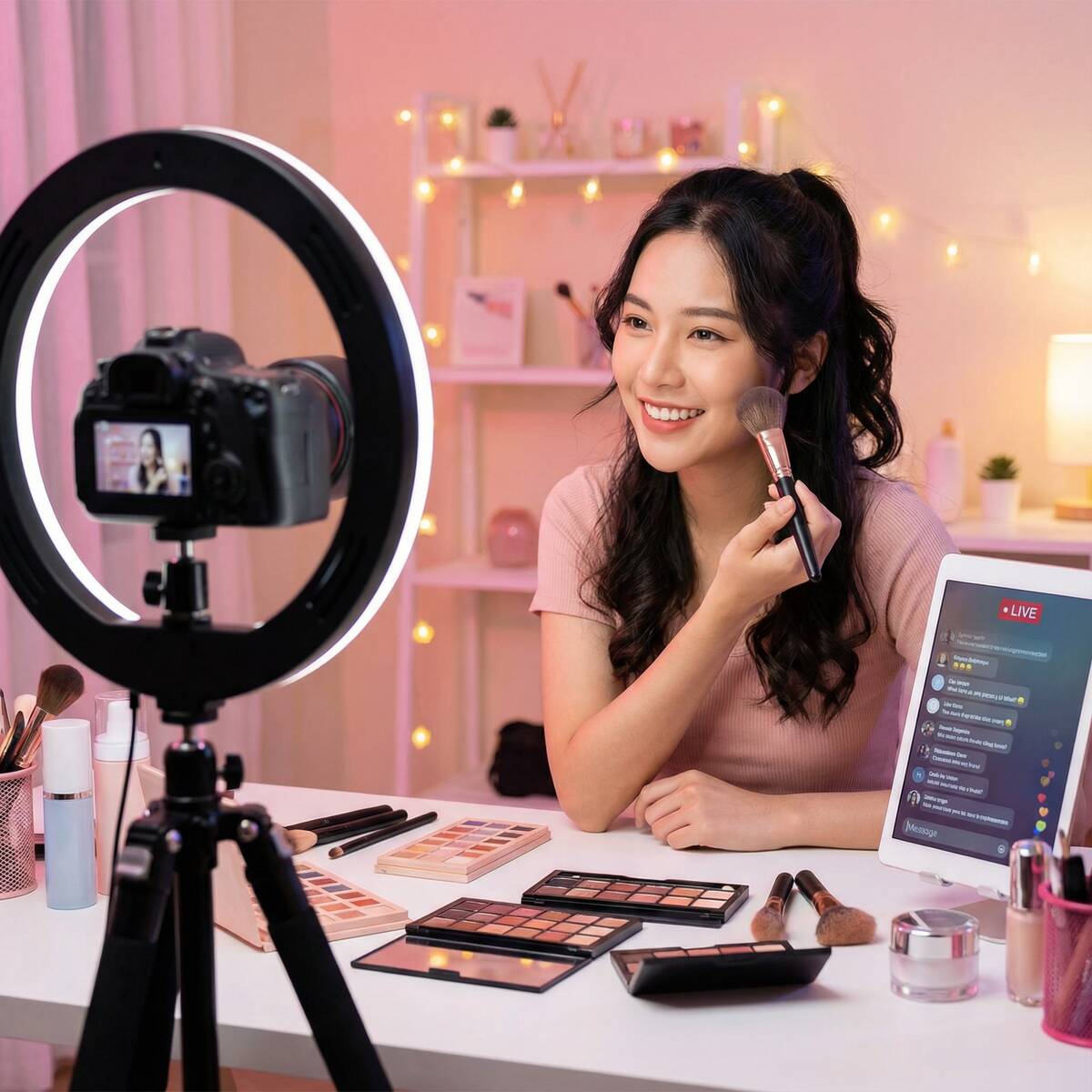 国产视频美妆视频